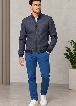 Ted baker куртка-бомбер из льна  (модель — ted baker ryder-pu coated linen bomber)