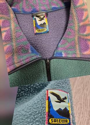 Винтажная флисовая кофта salewa,xxl 6