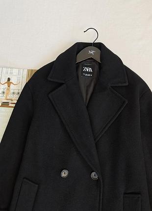 Пальто оверсайз zara 10