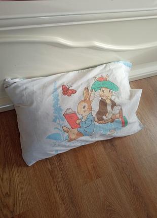 Подушка, наволочка peter rabbit beatrix potter
