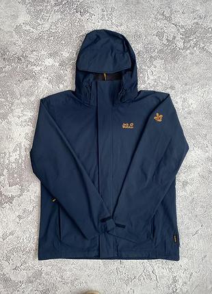 Мембранна куртка jack wolfskin л розмір утеплений варіант чоловіча трекінгова куртка jack wolfskin