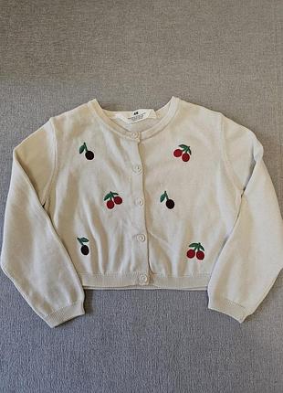 Кофта для девочки h&amp;m