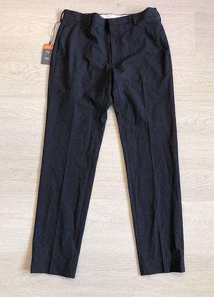 Брюки зі стрілками skinny m&s, 32/31