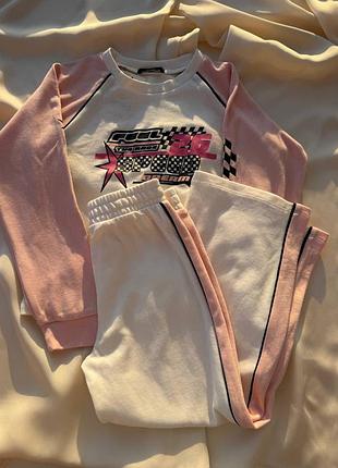 Детская пижама tezenis "feel the race" (2-3 года / 92-98 см)