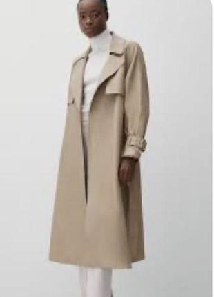Nappa leather trench coat massimo dutti шкіряний тренч із м'якої шкіри nappa. преміум якість. на підкладці.