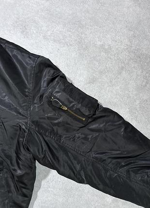 Вінтажний дутий бомбер alpha industries 5
