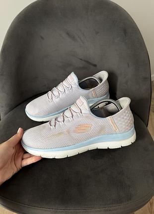 Кросівки жіночі, skechers slip (розмір 42) 27 см оригінал