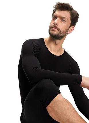 Мужская термофутболка/лонг с длинным рукавом falke «warm» (артикул 39611)
