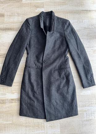 Жакет напівпальто allsaints 36р. т.сірий