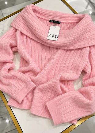 Джемпер оверсайз zara 2