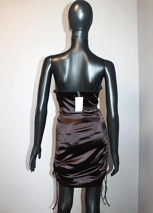 Атласное платье h&amp;m 3