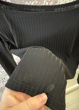 Кофтинка shein в крупний рубчик 3