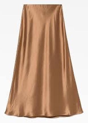 Сатинова спідниця   h&m 9