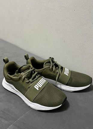 Кросівки жіночі puma хакі, розмір 39 (25 см) | softfoam+