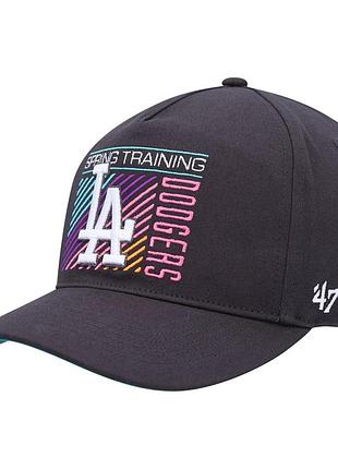 Men's los angeles dodgers '47 charcoal 2023 spring training reflex hitch snapback hat