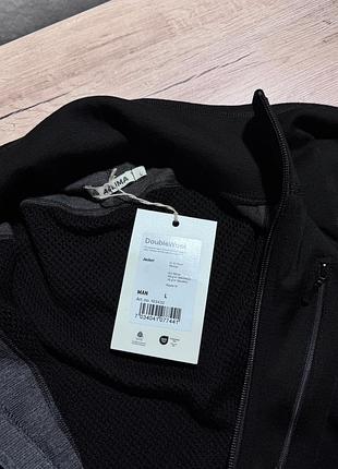 Aclima • термокофта чоловіча double wool jacket man jet black/marengo l 4