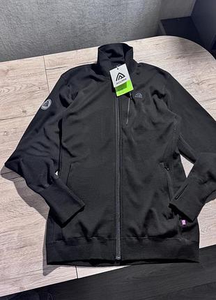 Aclima • термокофта чоловіча double wool jacket man jet black/marengo l