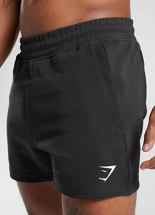 Чоловічі спортивні шорти, чорні gymshark розмір l