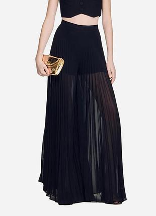 40р. брюки гофре палаццо h&m с шортами