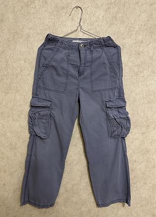Стильні штани карго bershka/cargo pants(розмір xxs/xs,eur 32)