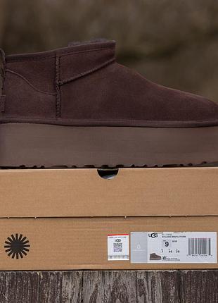 Ugg classic ultra mini platform black
