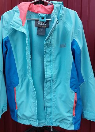 Дитяча мембранна куртка jack wolfskin texapore, розмір 140 (9-10 років)