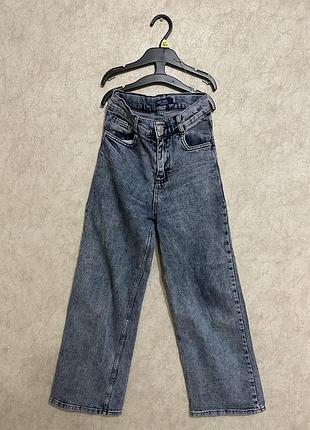 Трендові широкі джинси беггі варенки/wide-leg baggy jeans y2k (xs)