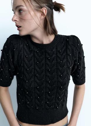 Топ вʼязаний zara 7
