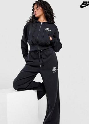 Жіночий спортивний костюм nike sportswear phoenix women’s худі io4757-010 штани io1297-010 розмір: s