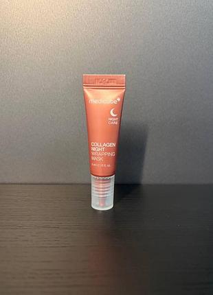 Medicube collagen night wrapping mask 5 мл — нічна колагенова маска, оригінал мініатюра