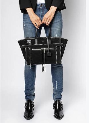 Сумка преміум бренду zadig&voltaire.