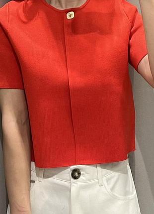 Трикотажный кардиган (жакет) р. m-l zara