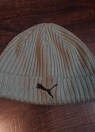 Шапка puma оливкова оригінал