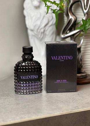 Парфюм valentino born in roma uomo purple melancholia 100 мл духи валентино шлейфовый парфюм