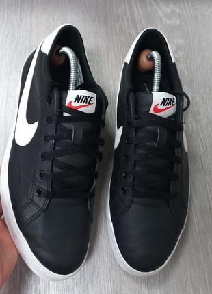 Шкіряні чоловічі кросівки nike