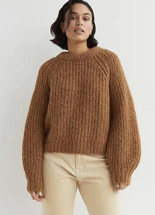 Светр альпака та вовна h&m р. l/40/12