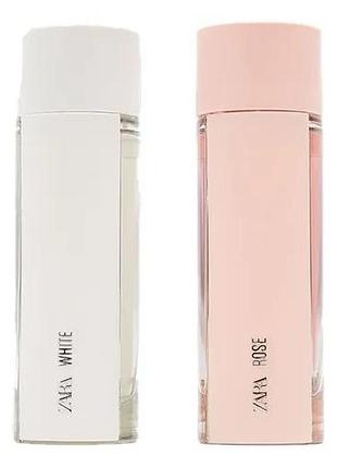 Парфумована вода zara white та zara rose 90 мл