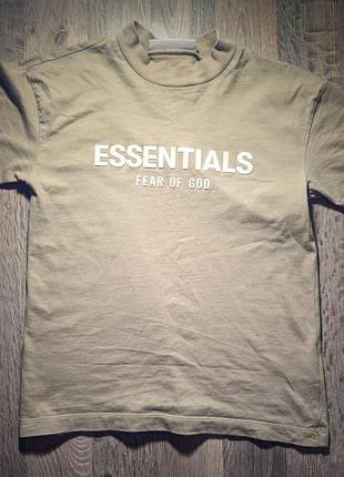 Футболка essentials fear of god