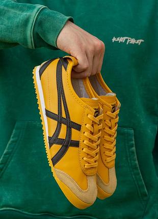 Asics onitsuka  mexico 66 tiger yellow balck
