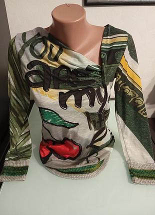 Фирменная кофта, лонгслив desigual.