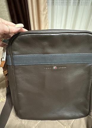 Чоловіча сумка месенджер від tommy hilfiger
