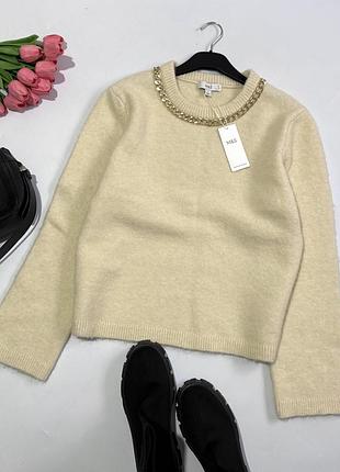 Стильний теплий светр m&s новий