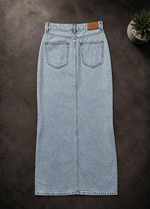Джинсова юбка максі,colin’s denim