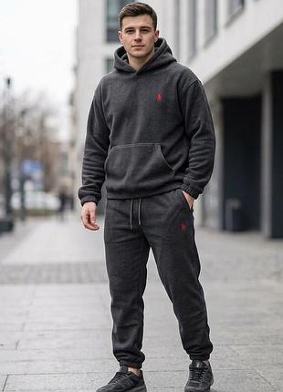Теплий спортивний костюм із флісу polo ralph lauren