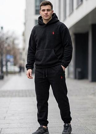 Теплий спортивний костюм із флісу polo ralph lauren