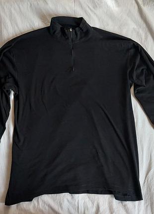 Чоловічий лонгслів burton чорний колір розмір xxl