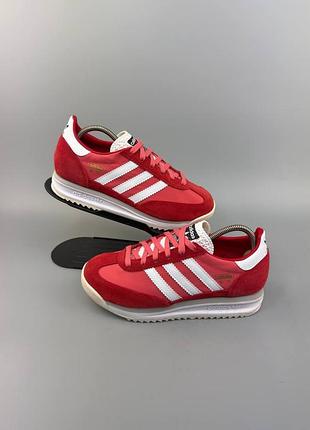 Кросівки adidas originals sl 72 og w / rs "better scarlet / crew white / team victory red"