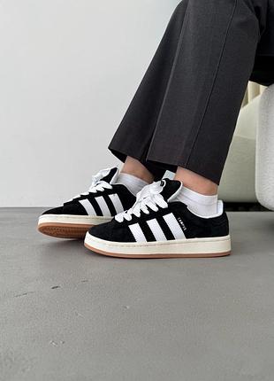 Adidas campus core black 4