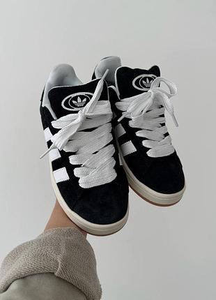 Adidas campus core black 8