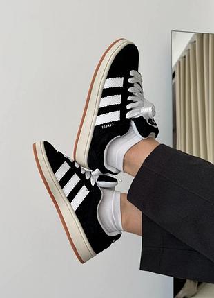 Adidas campus core black 6